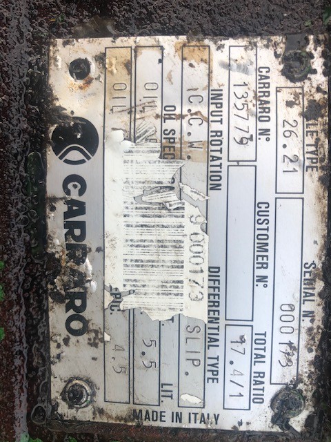 Carraro 18536 R Obudowa Mostu - Sanderson Matbro Manitou Carraro 26.21