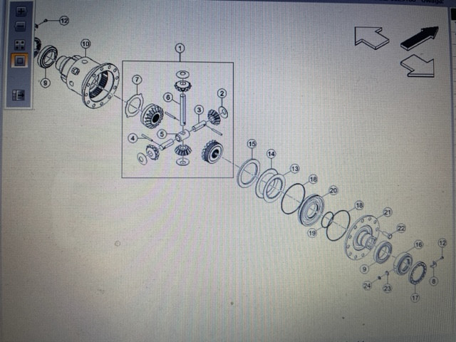 Carraro 25.55s części