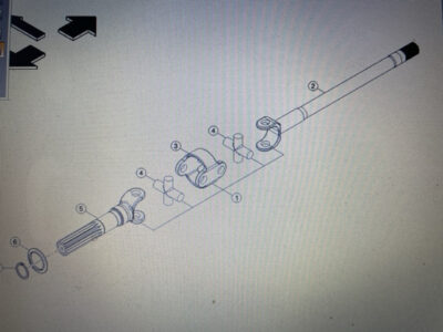 Carraro 25.55s części