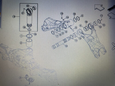 Carraro 25.55s części