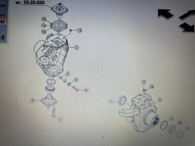 Carraro 25.55s części