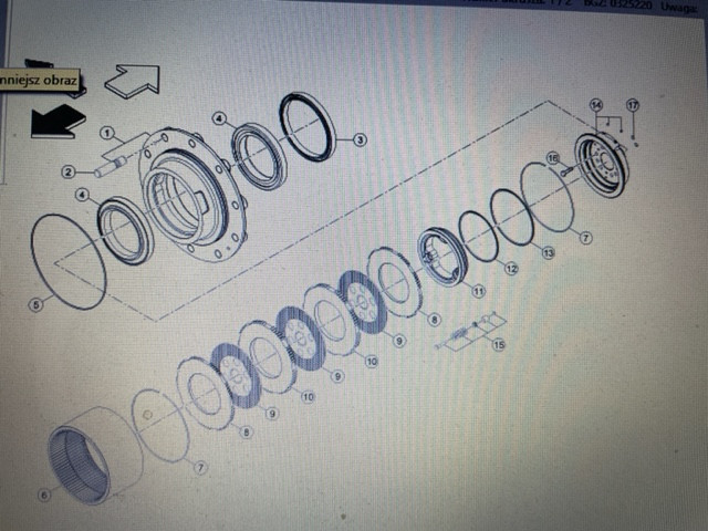 Carraro 25.55s części