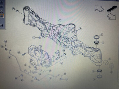 Carraro 25.55s części