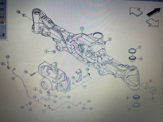 Carraro 25.55s części