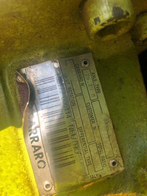 Carraro 26.25M [CZĘŚCI]