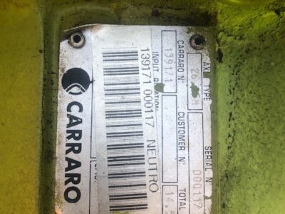 Carraro 26.25M [CZĘŚCI]