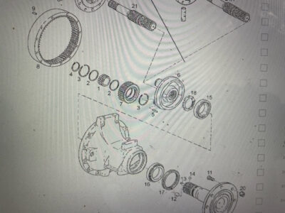 Case CS 100-130 zwolnica [CZĘŚCI]