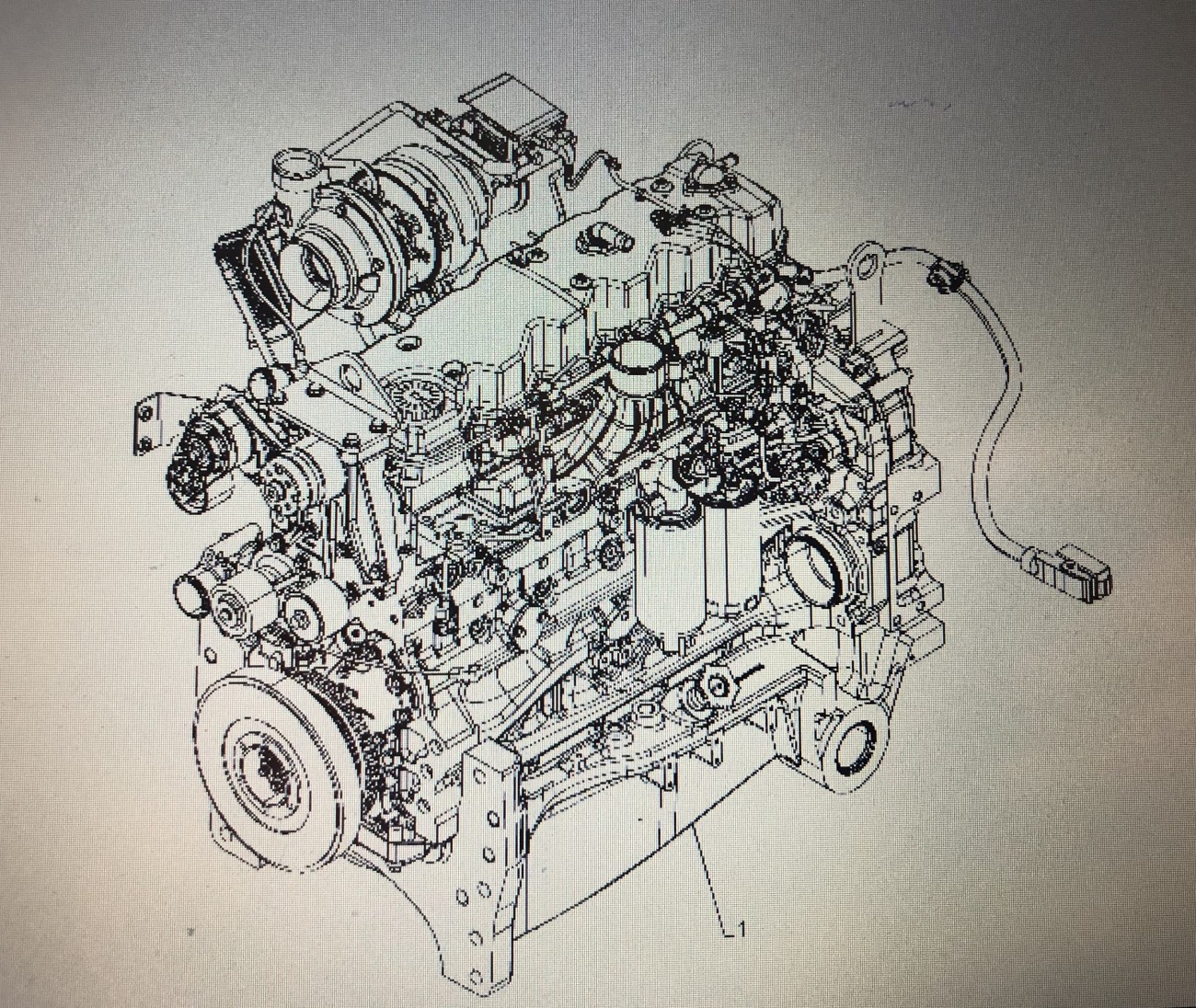 CASE OPTUM 270 SILNIK-GŁOWICA-części