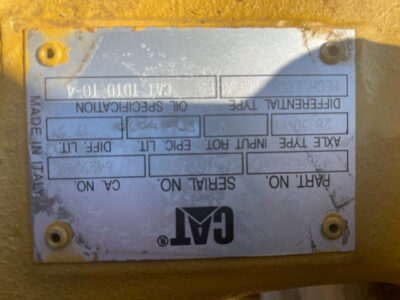 Cat 450E - Most Napędowy | [CZĘŚCI MOSTU]