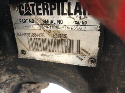 Cat th 406 407 most napędowy tylny zwolnica zwrotnica części mostu