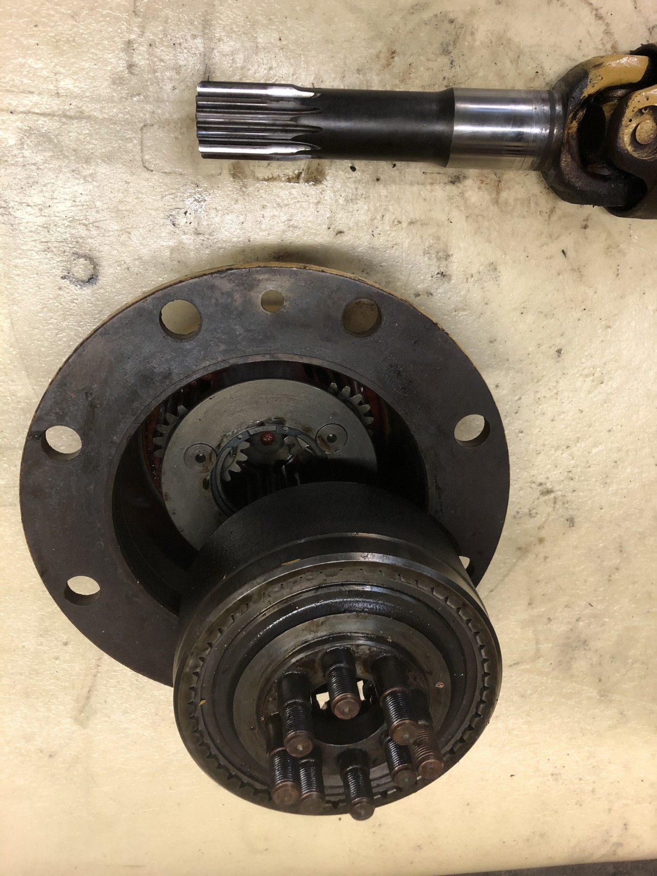 Cat-zwolnica bez nakładki/Caterpillar TH62