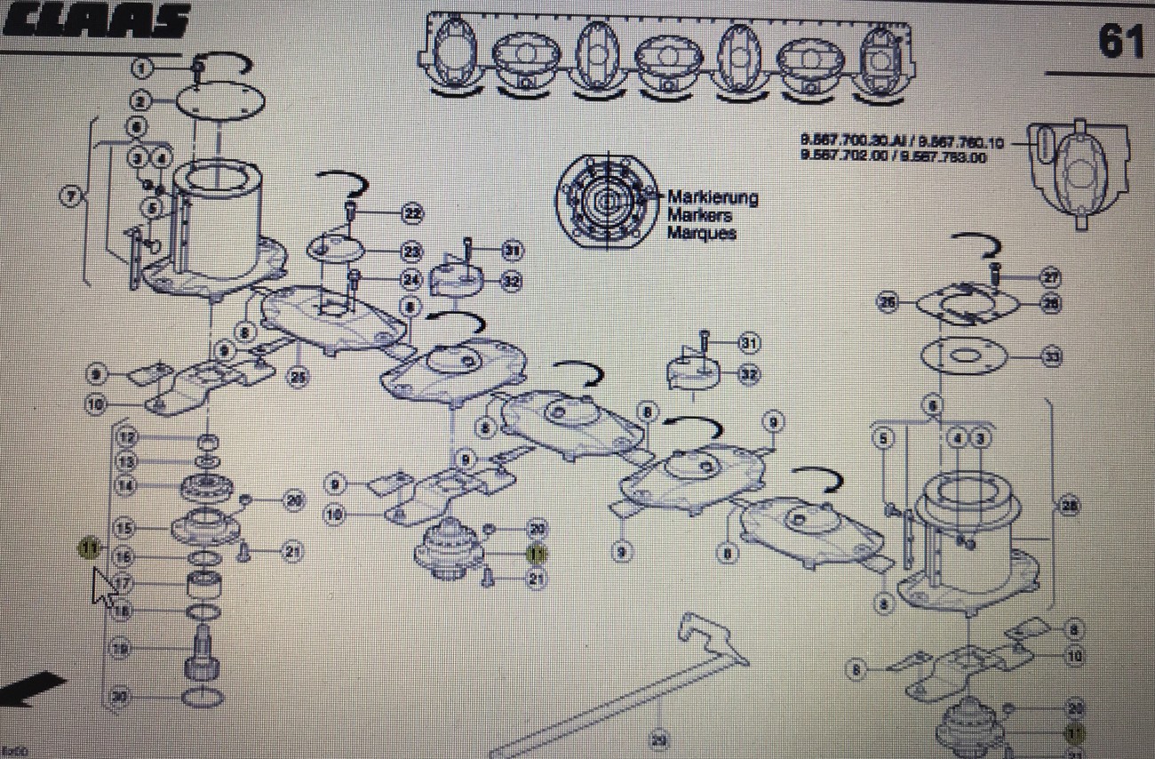 CLAAS 00 0138 470 2/CLAAS Disco moduł