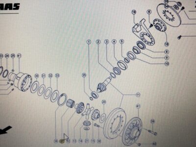 CLAAS 00 0580 749 0/00 0599 860 0/Claas piasta /Claas Xerion 3300