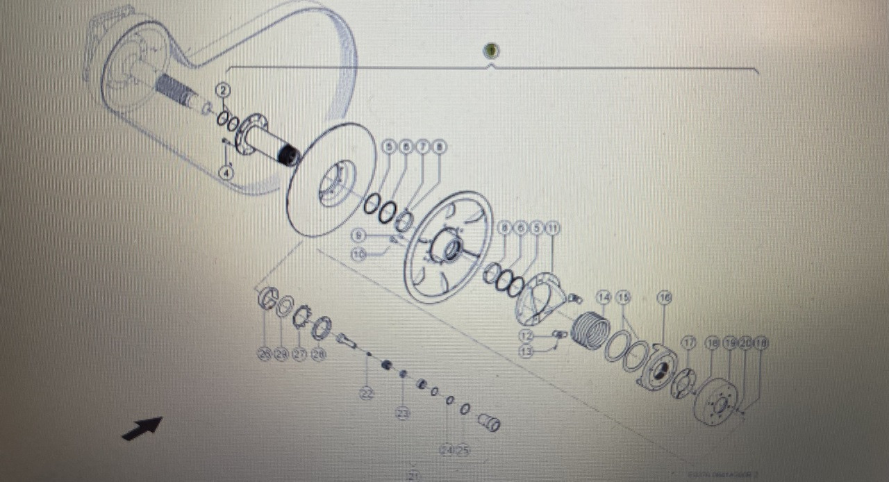 CLAAS 00 0665 120 5-wariator/Claas Lexion 770
