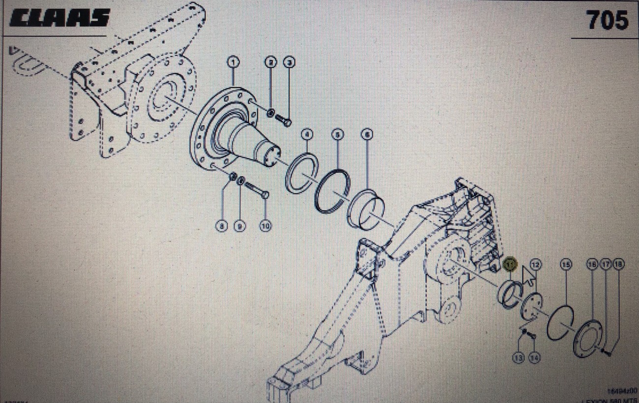 CLAAS 00 0750 424 0/00 0750 428 0/Claas tulejka/Claas Lexion 580 465 560-540 570