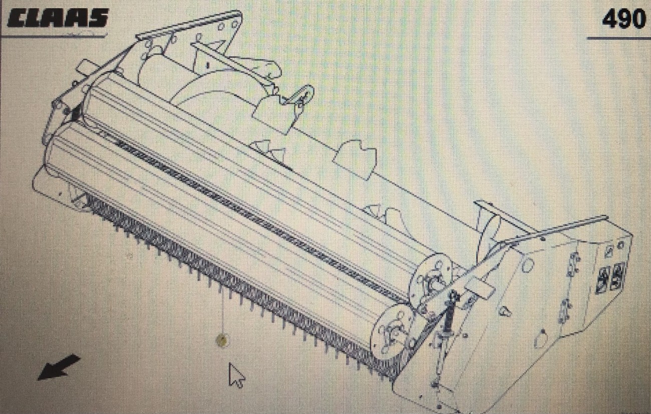 CLAAS 00 0856 278 5/Claas podbieracz/Claas Quadrant 2200 Advantage