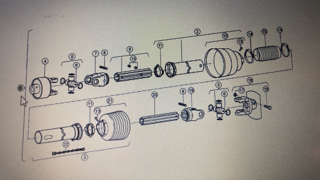 CLAAS 00 0987 391 3/Claas-wałek przegubowy przekładn