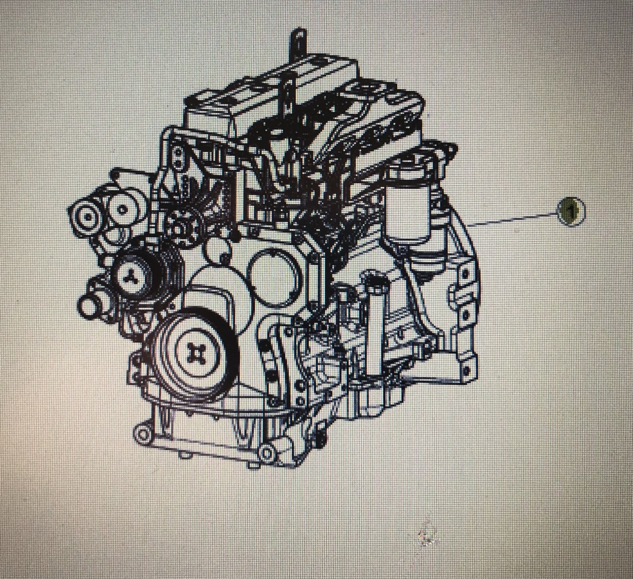 CLAAS 00 1100 722 0/77 005 990 3/silnik kompletny/Celtis 456-426 Claas Farming 456-426