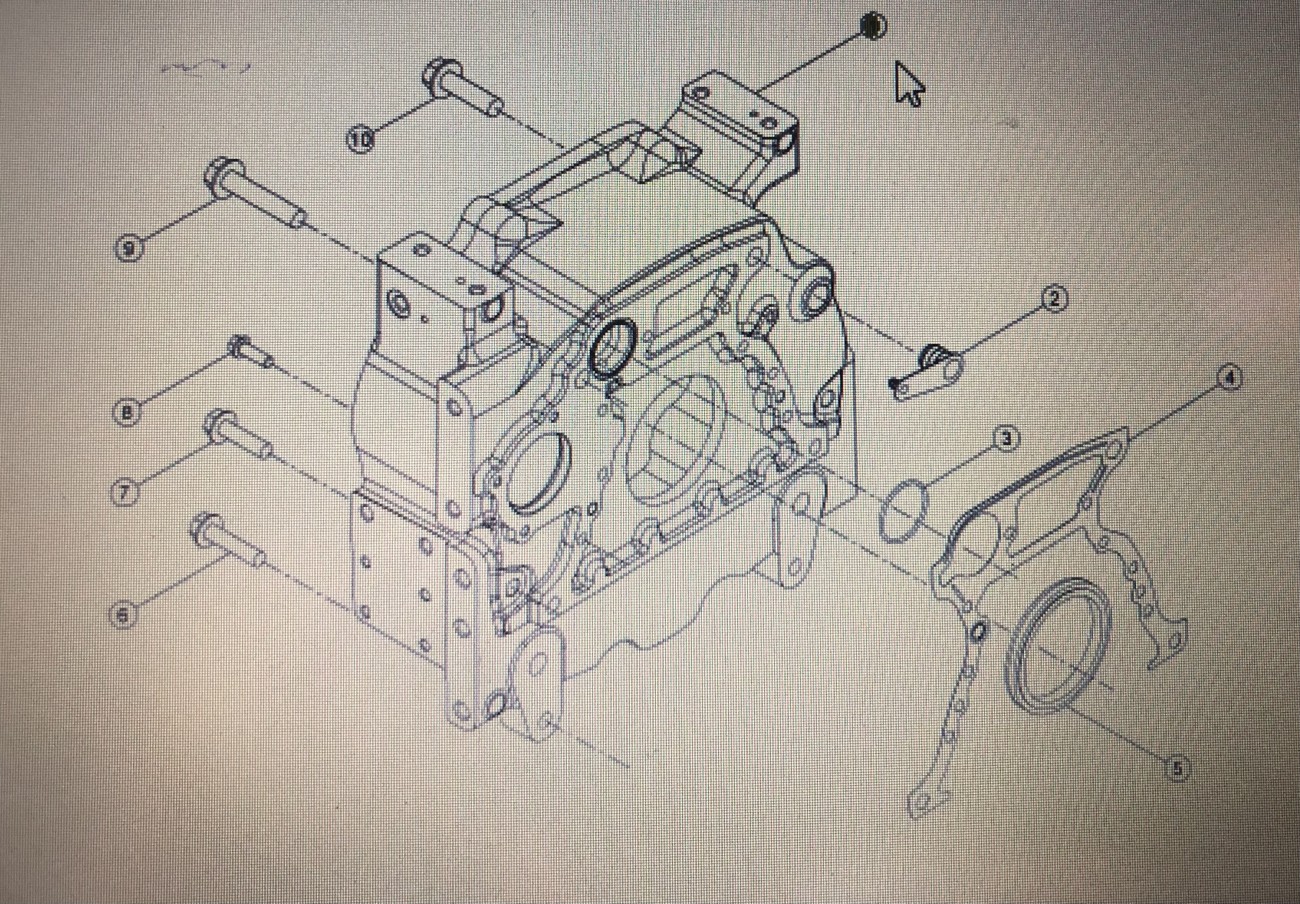 CLAAS 00 1145 878 0/Claas obudowa koła zamachowego/Claas Arion 640 600 500