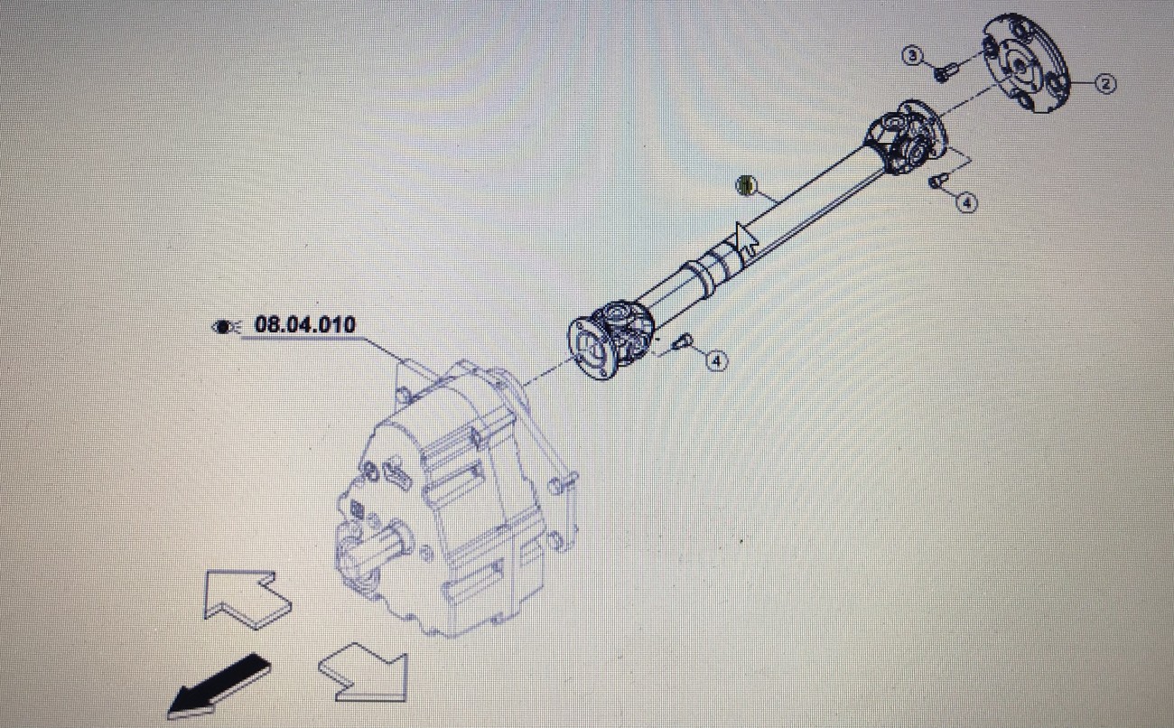 CLAAS 00 2185 387 0/Claas WOM/Claas Arion 600 Hexashift 500-600