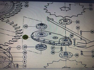 Claas 0009915760 przekładnia opróźniacza