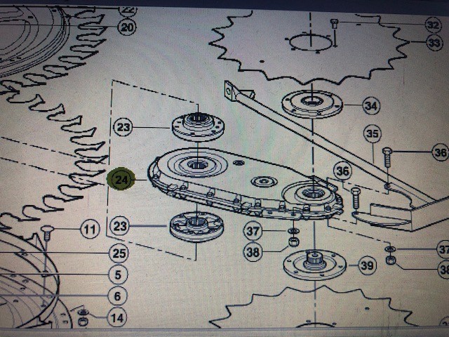 Claas 0009915760 przekładnia opróźniacza