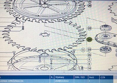 Claas 0009915760 przekładnia opróźniacza