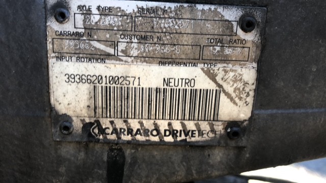 Claas Arion A36 części , carraro 20.29s Wachacze zwolnica zwrotnica