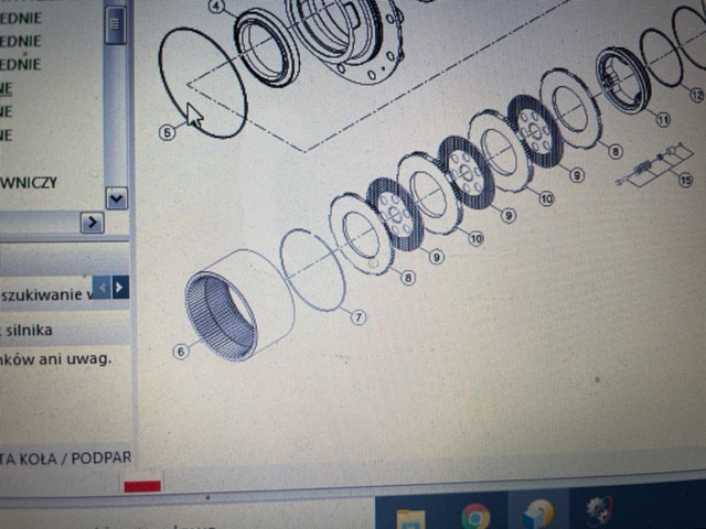 Claas AXION 810-870 stage IV Zwolnica kompletna