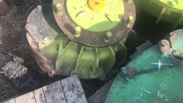 Claas Dominator - Zwolnica