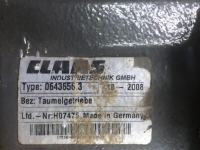 Claas Przekładnia Schumachera Claas 0006436563 - Oryginał