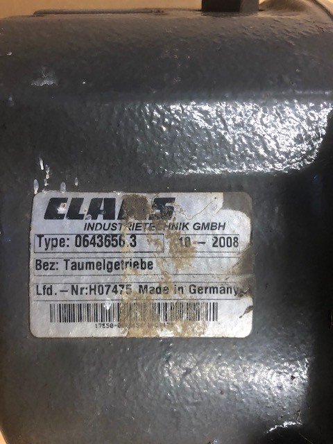 Claas Przekładnia Schumachera Claas 0006436563 - Oryginał