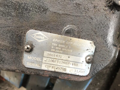 Claas Targo-skrzynia biegów/Claas Targo K60 Spicer-1106FT12667-153