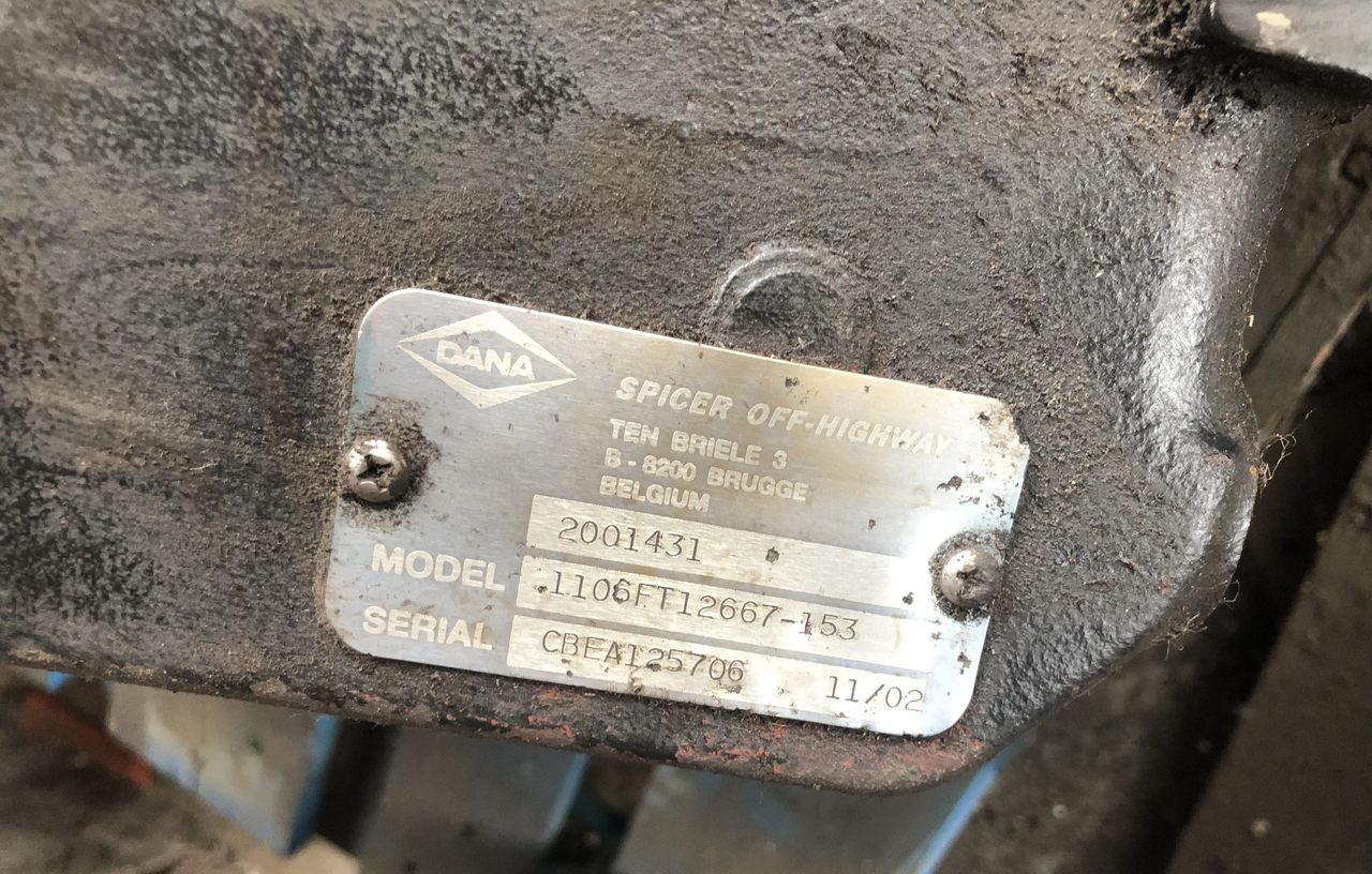 Claas Targo-skrzynia biegów/Claas Targo K60 Spicer-1106FT12667-153