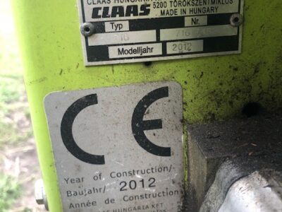 Claas V900 auto/contour 2012r