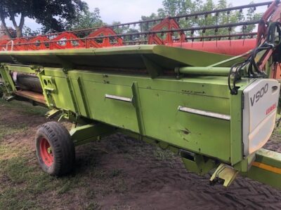 Claas V900 auto/contour 2012r