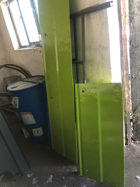 Claas Vario Blacha Stołu Vario Heder Podłoga