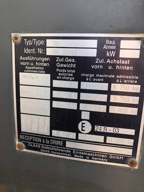 Claas Xerion 3300 [CZĘŚCI]