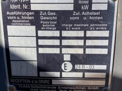 Claas Xerion 3300 Trac - Silnik TYP: Caterpillar C9