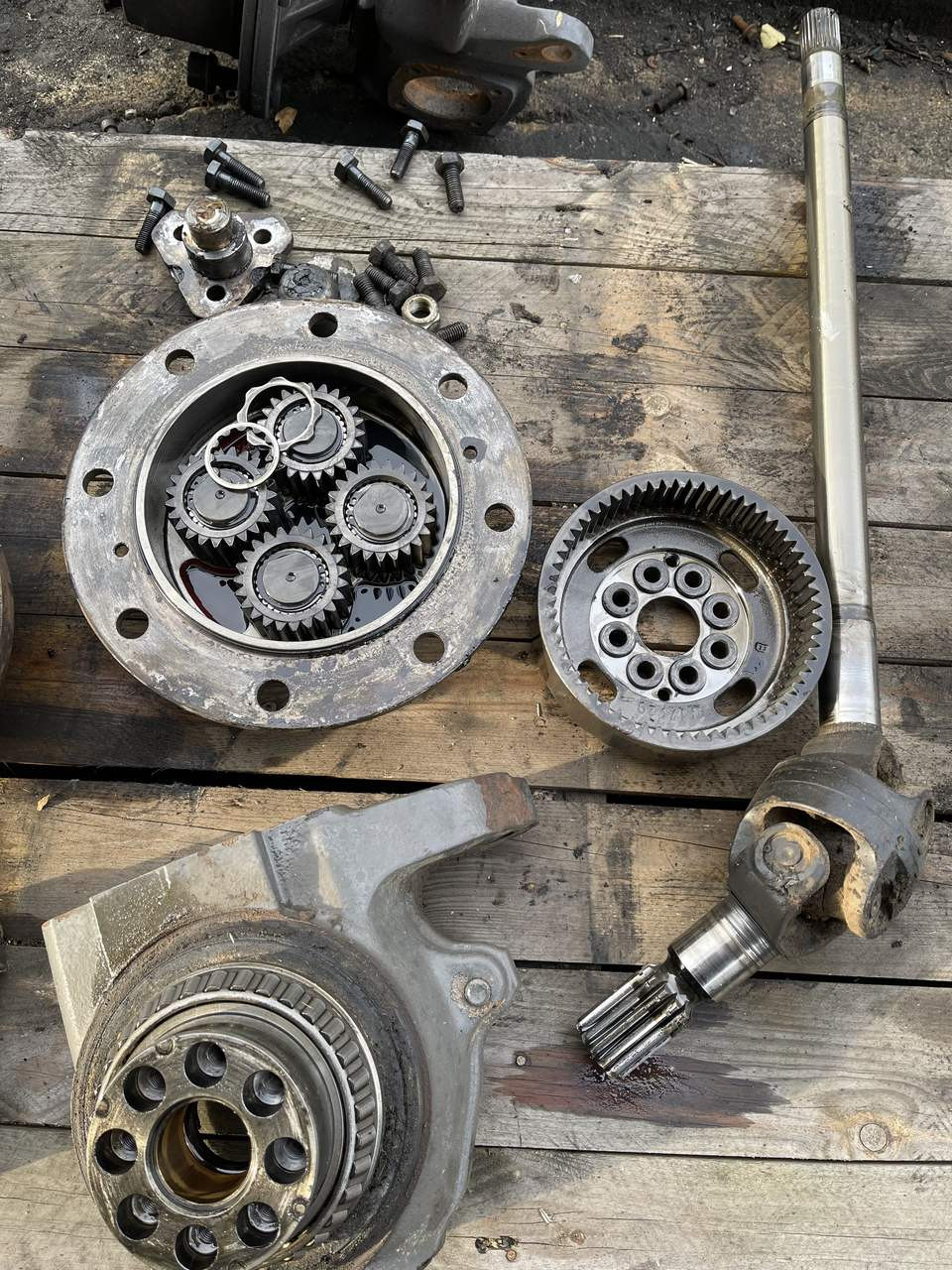 Claas-zwolnica zwrotnica Piasta/Class Celtis/Ares-części zwolnica piasta