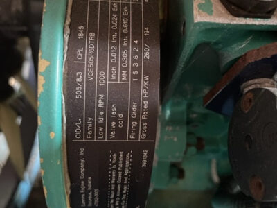 Cummins 8.3 L case 1660-1680