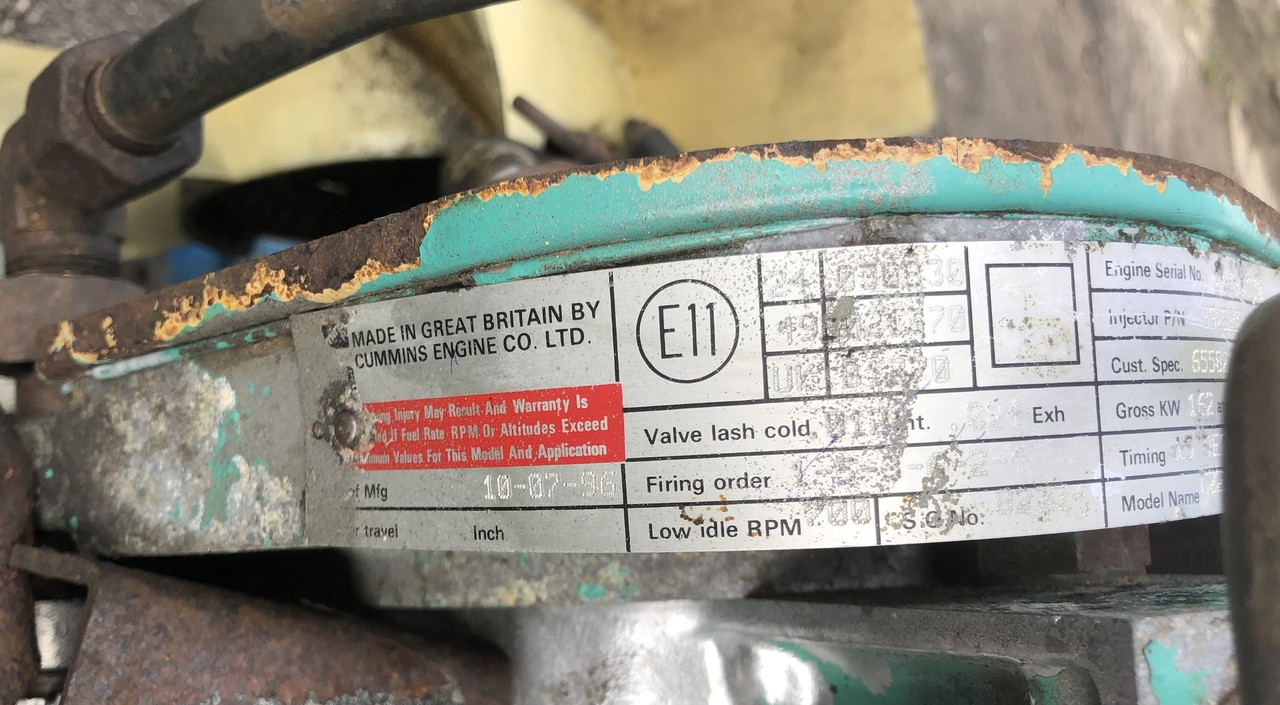 CUMMINS-silnik C220 20-na części bądż w całośći