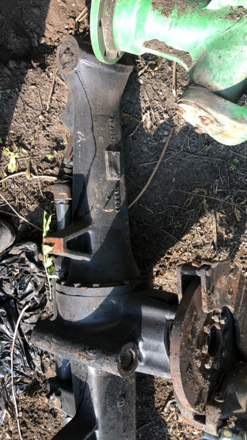 Deutz fahr 4.51 Obudowa mostu , atak , mechanizm róźnicowy most SIGE