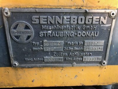 Dżwig Sennebogen S612 MA [CZĘŚCI]