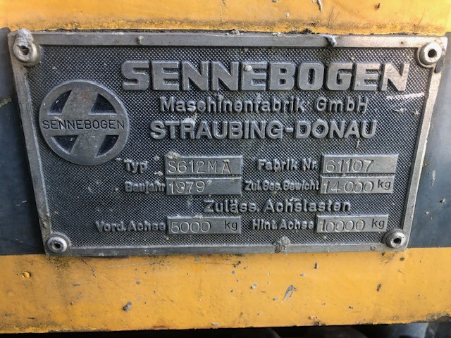 Dżwig Sennebogen S612 MA [CZĘŚCI]