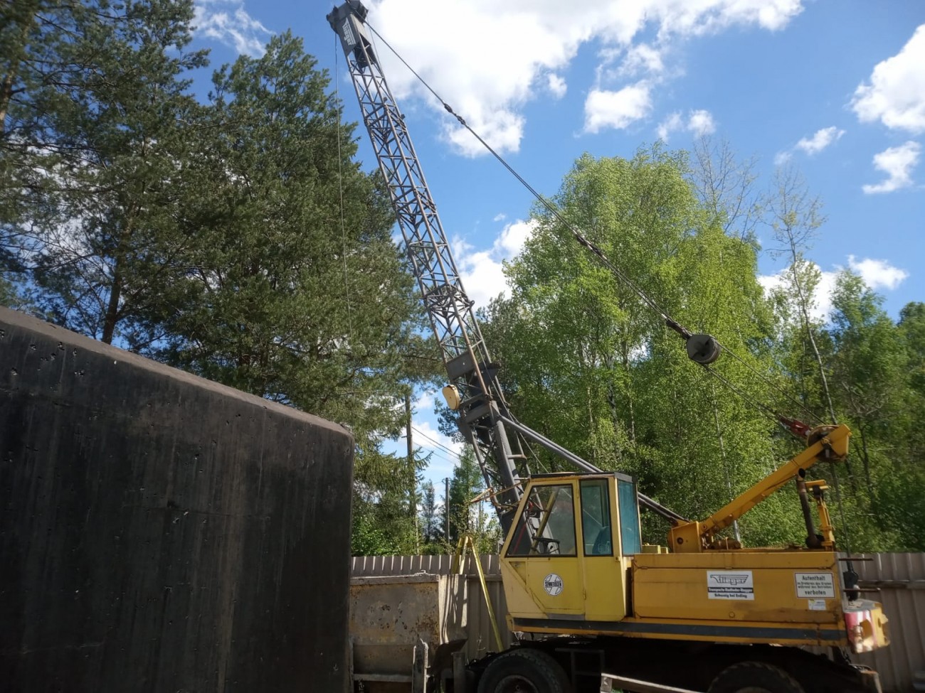 Dżwig Sennebogen S612 MA [CZĘŚCI]