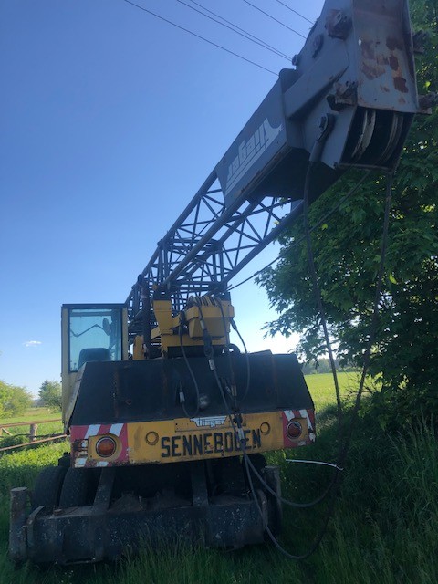 Dżwig Sennebogen S612 MA [CZĘŚCI]