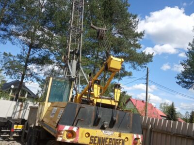 Dżwig Sennebogen S612 MA [CZĘŚCI]