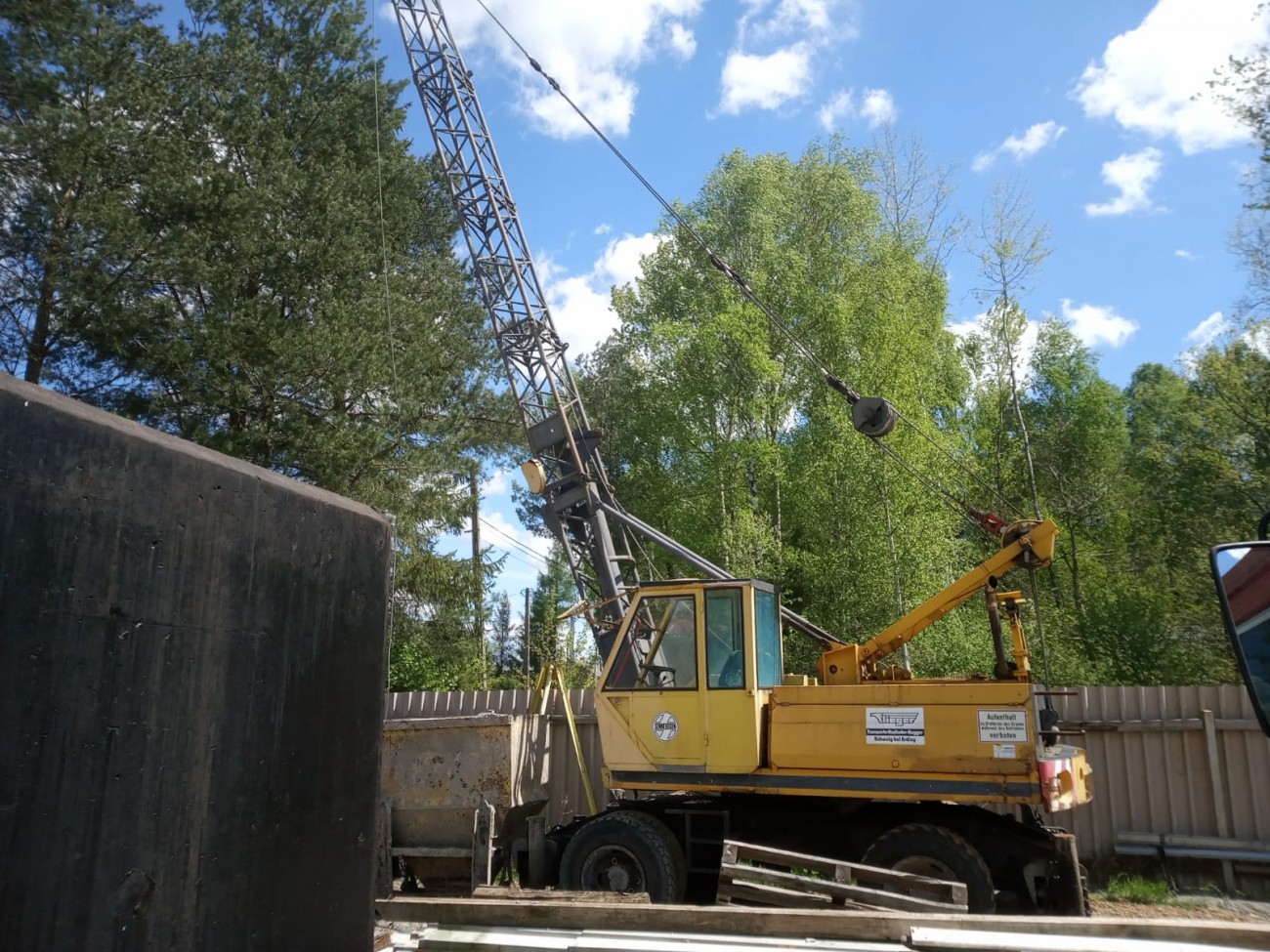 Dżwig Sennebogen S612 MA [CZĘŚCI]