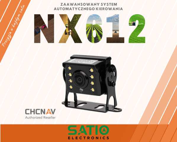 Nawigacja rolnicza CHCNAV NX612 | ISOBUS| RTK 2,5 cm | KONTROLA SEKCJI